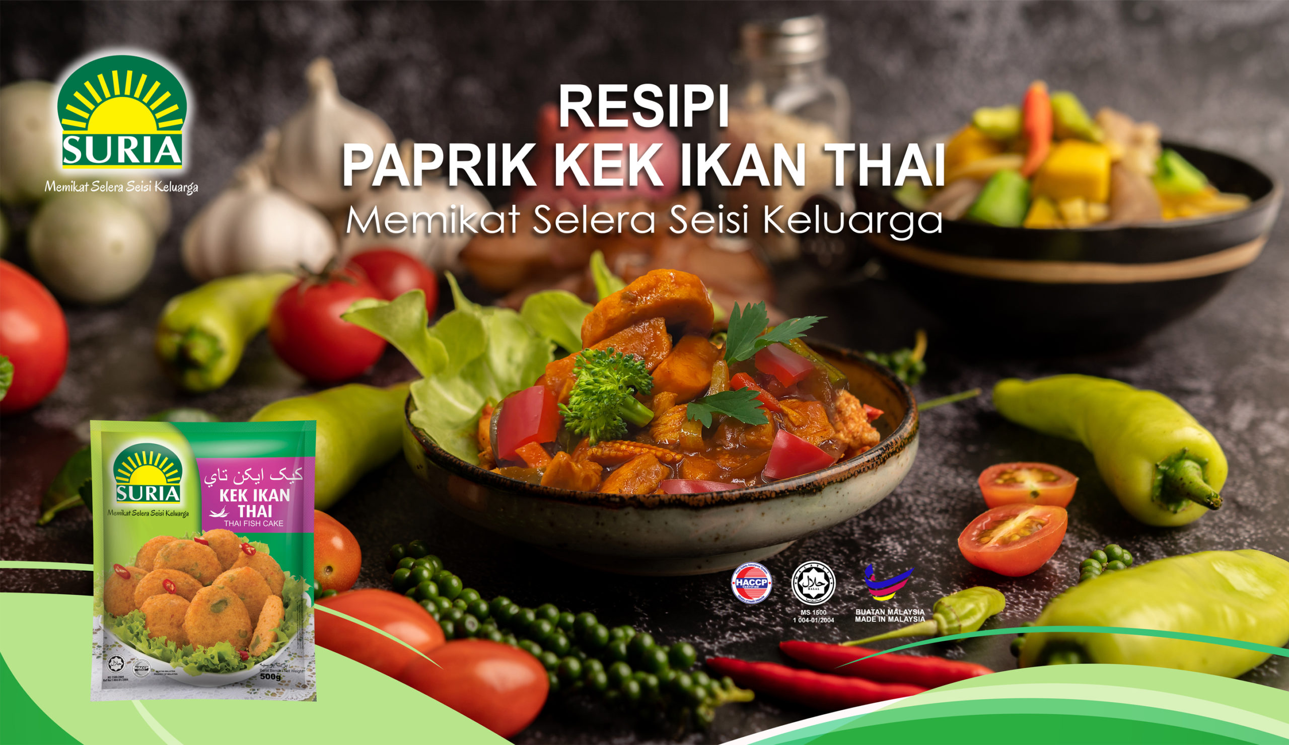 Resipi Paprik Kek Ikan Thai